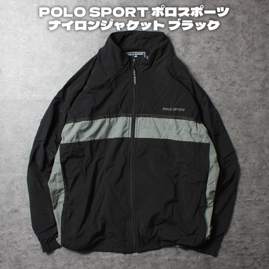 POLO SPORT ポロスポーツ ナイロンジャケット ブラック - メルカリ