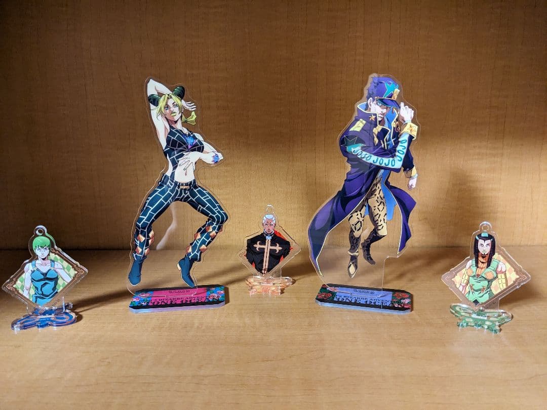 ジョジョの奇妙な冒険 アクリルフィギュアセット - メルカリ