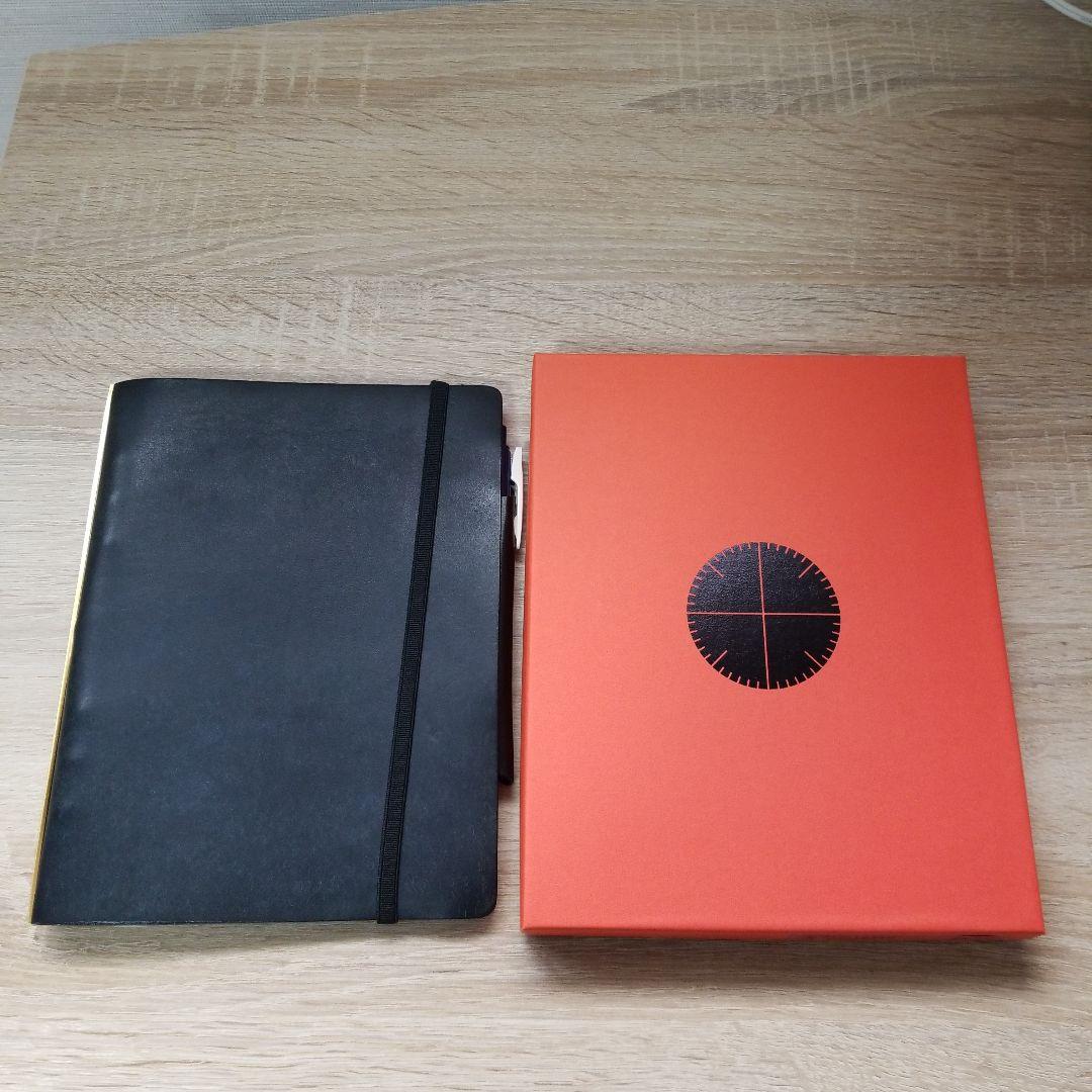 PLOTTERA プロッター A5 プエブロ ネイビー 金リング 人生初のPLOTTER！プエブロ ネイビーのゴールドリングに一目惚れして