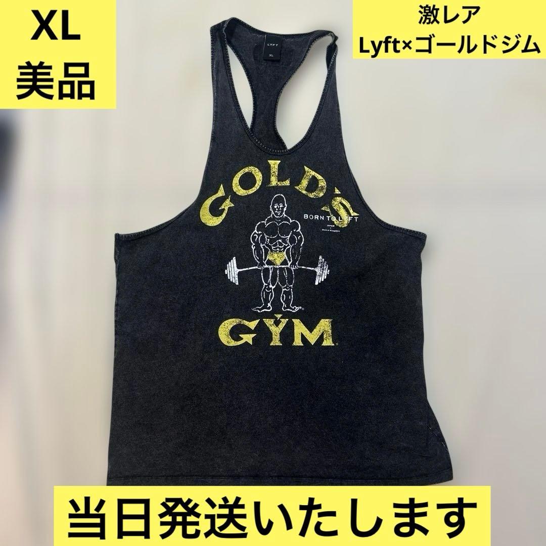 LyFT GOLD'S Gym Vintage Logo タンクトップ XL - メルカリ