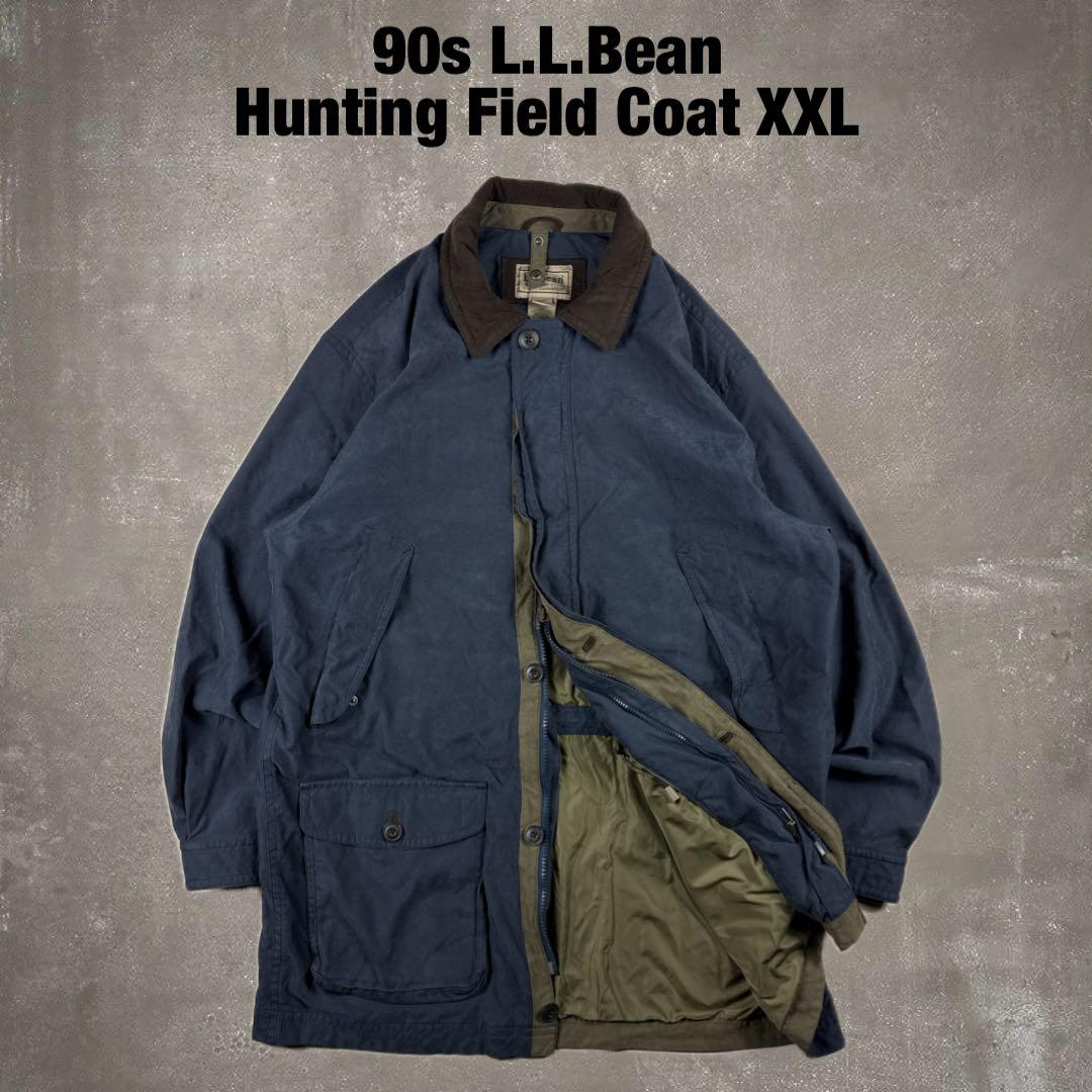 90s llbean ハンティングジャケット 中綿 フィールドコート XXL 90s llbean ハンティングジャケット 中綿 フィールドコート XXL - メルカリ