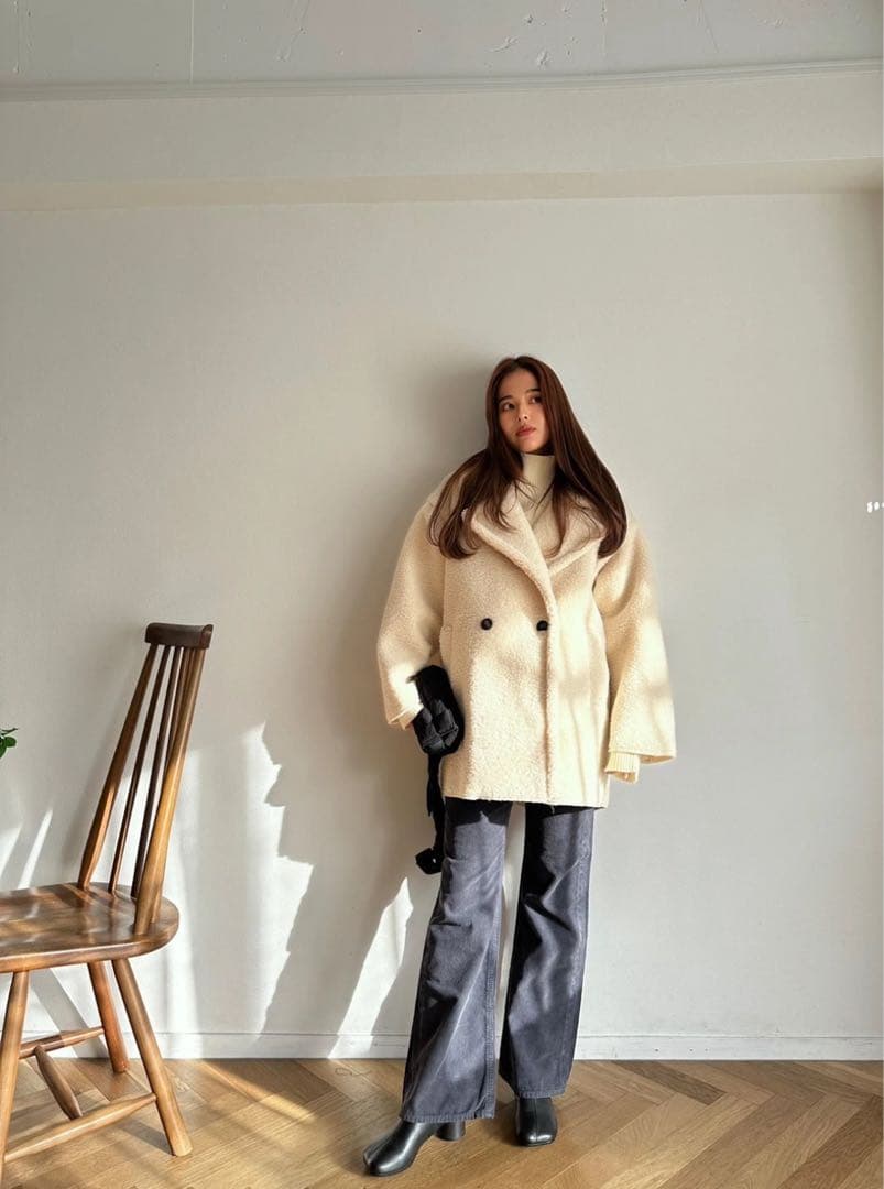 トランク88 ボアアウター アイボリー - メルカリ