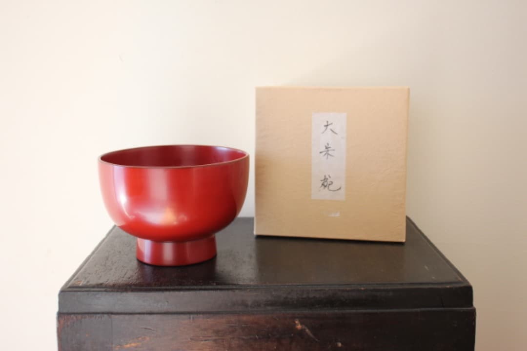 未使用・箱入 佐藤阡朗（せんろう） 大朱椀 朱塗 漆器 - メルカリ