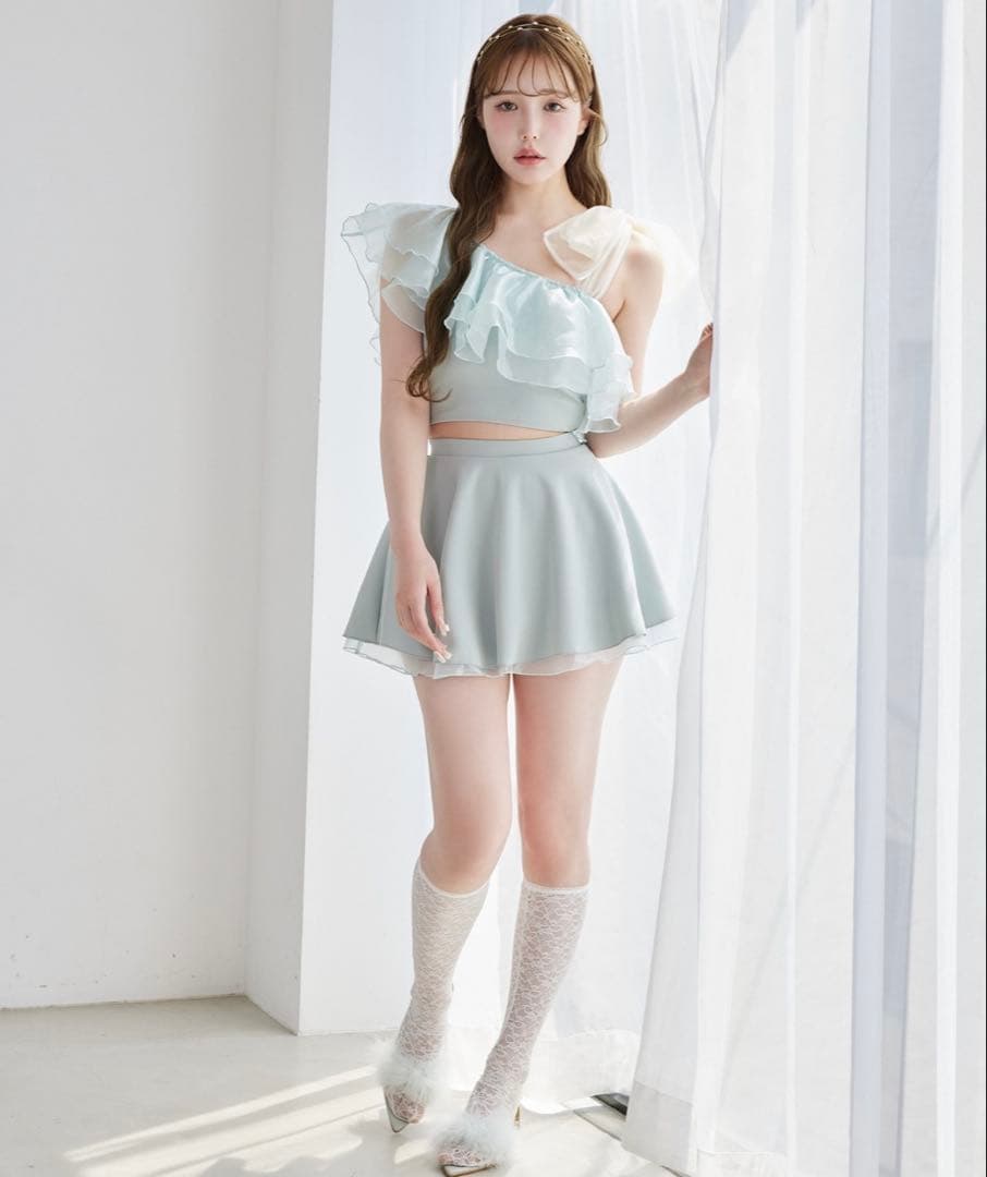 one after another NICE CLAP 水着 ３点セット ミント