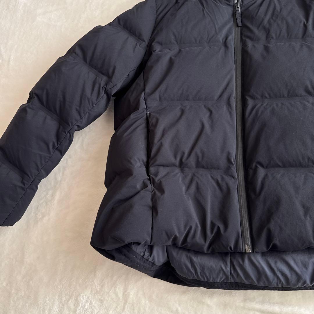 UNIQLO シームレスダウンパーカー ブラック 黒 L - メルカリ