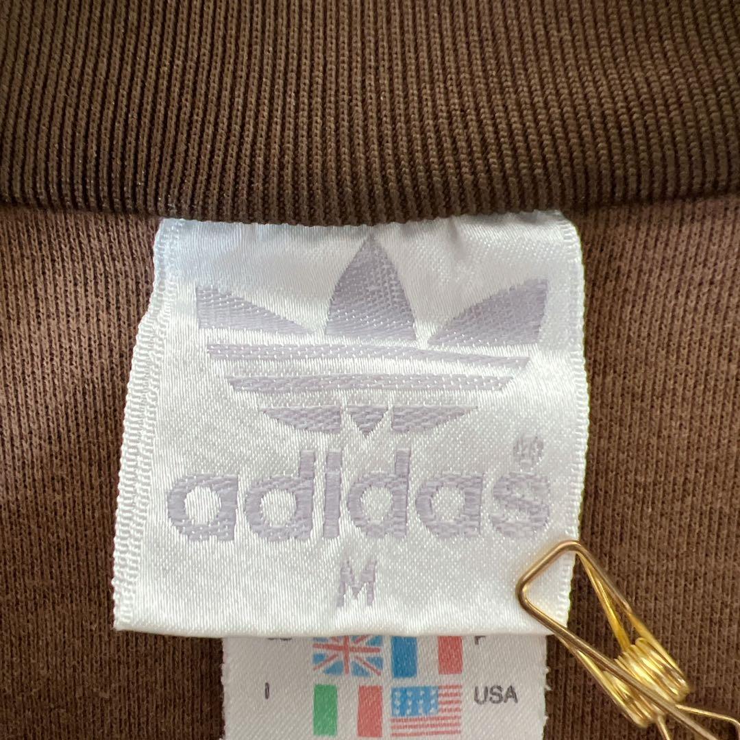 《希少カラー》アディダス トラックジャケット ベージュ×ブラウン×カーキ M