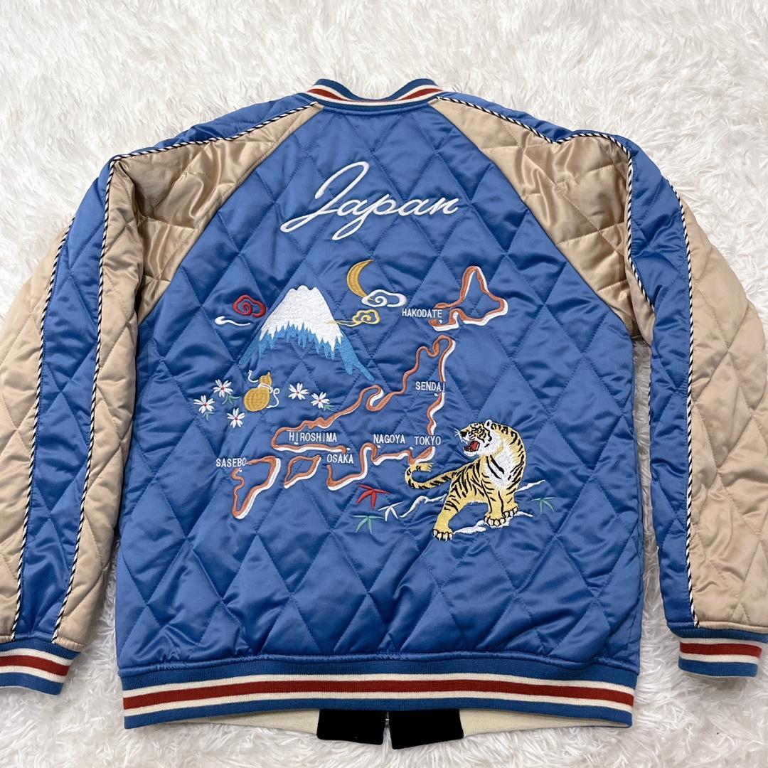 激レア 極美品 BILLVAN ビルバン スカジャン リバーシブル Lサイズ