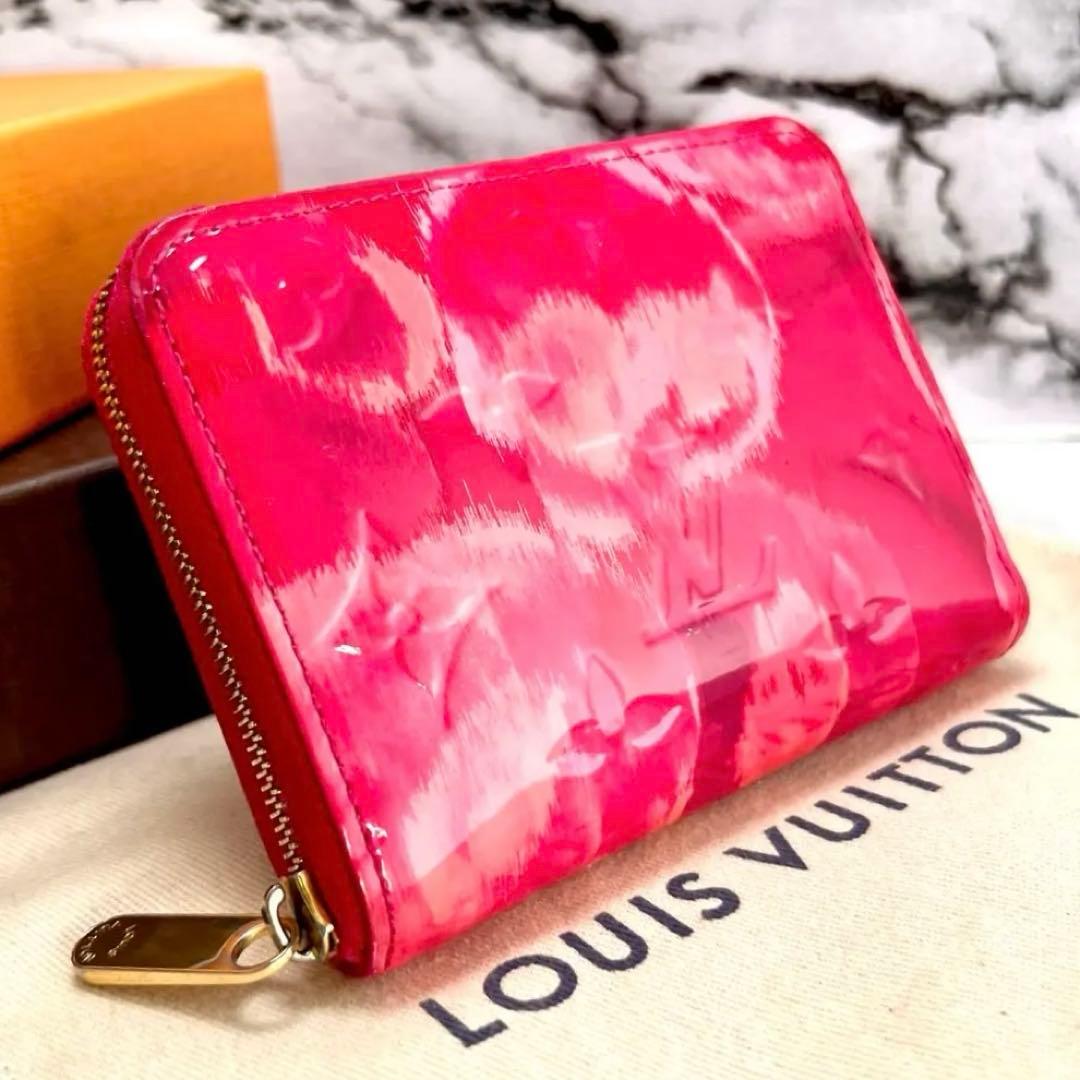 ヴェルニ イカットフラワー ジッピーパース ローズアンディアン 楽天市場】【財布】LOUIS VUITTON ルイ ヴィトン ヴェルニ イカット