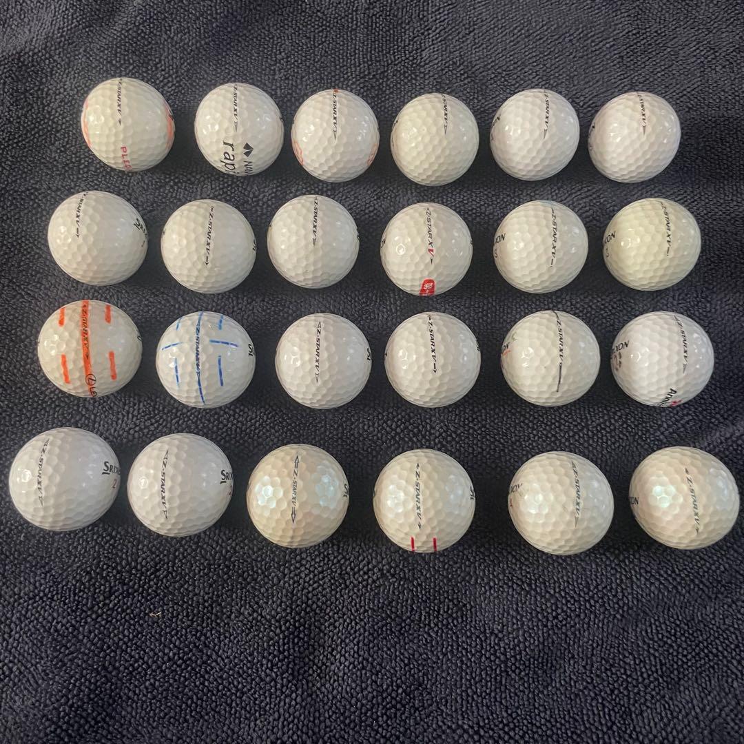 スリクソン Z-STAR XV ロストボール 24球 - メルカリ
