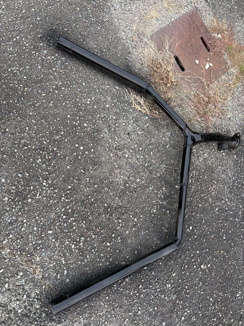 底上げクラウンマフラー　マークx BRASH】GRX130系 マークX 中間パイプ 超底上げ 直管ストレート