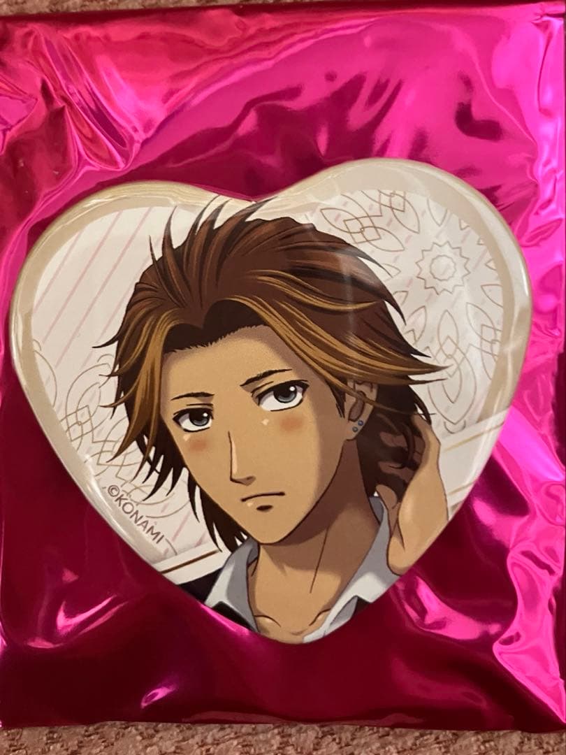 ときメモGS3 ハート缶バッジ 新名旬平 - メルカリ