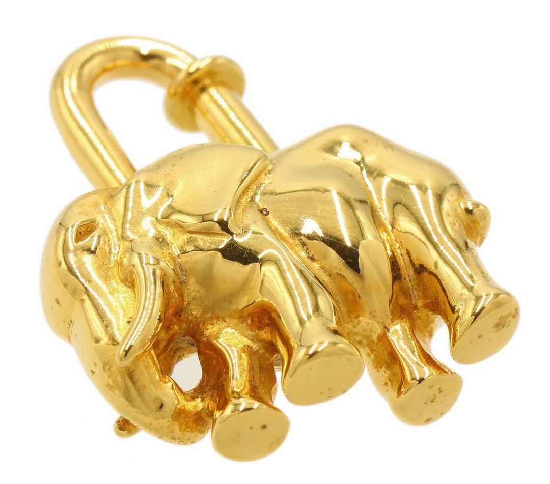 N2429 美品!! エルメス エレファント ゾウ 象 カデナ - メルカリ