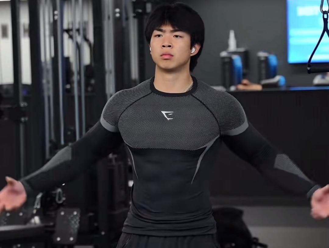 XS Gymshark ONYX V5 ジムシャーク オニキス ロングスリーブ - メルカリ