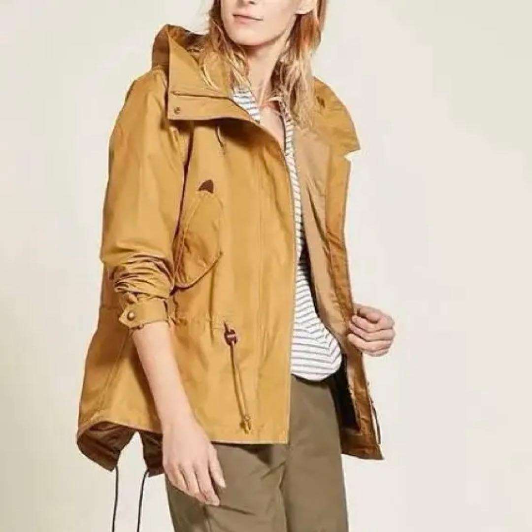 【美品】AIGLE エーグル マウンテンパーカー モッズコート ジャケット 登山 AIGLE（エーグル） マウンテンパーカー ウインドブレーカー MTD 防水