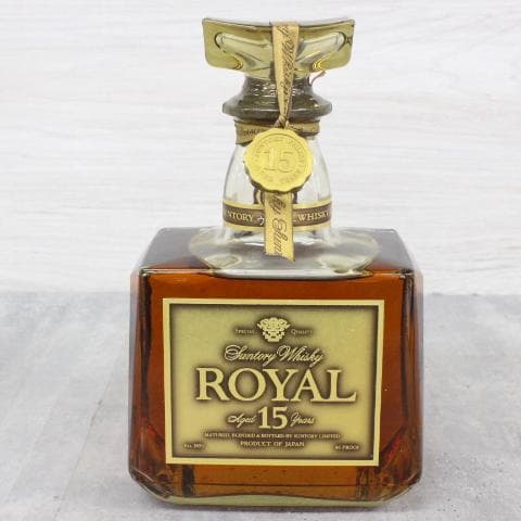 ◇未開栓 サントリー  15年 ウイスキー ゴールドラベル 750ml 未開栓 SUNTORY サントリーローヤルゴールドラベル 15年箱あり 750ml