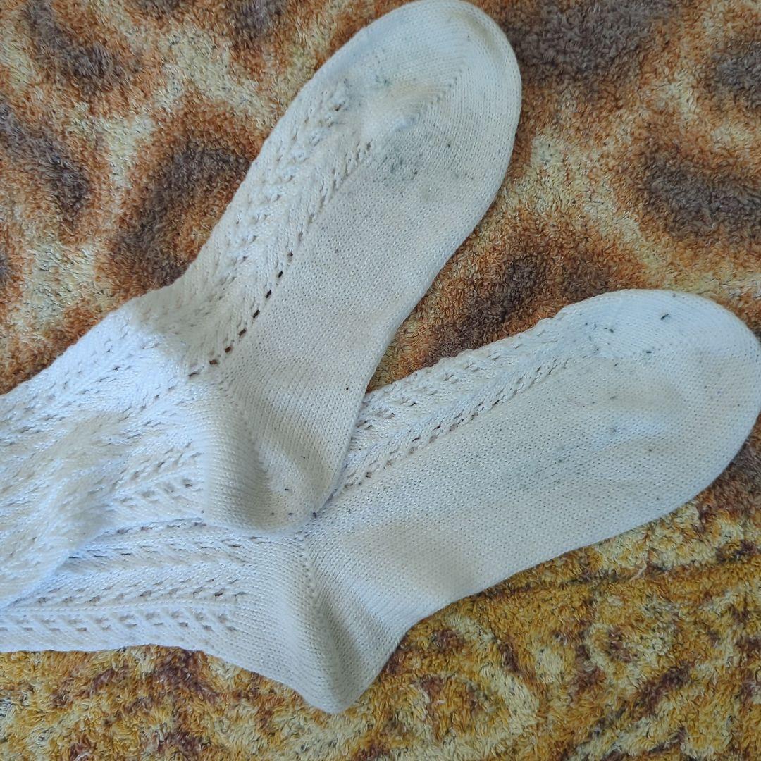 値下 レア ヴィヴィアンウエストウッド クロシェ編み ニーハイソックス