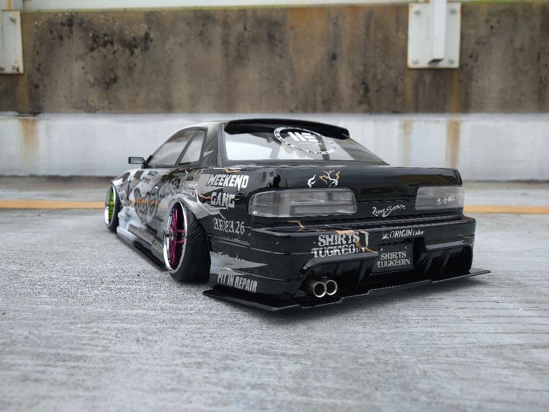 アディクション origin labo S13シルビア 新品ラジコンボディ - メルカリ