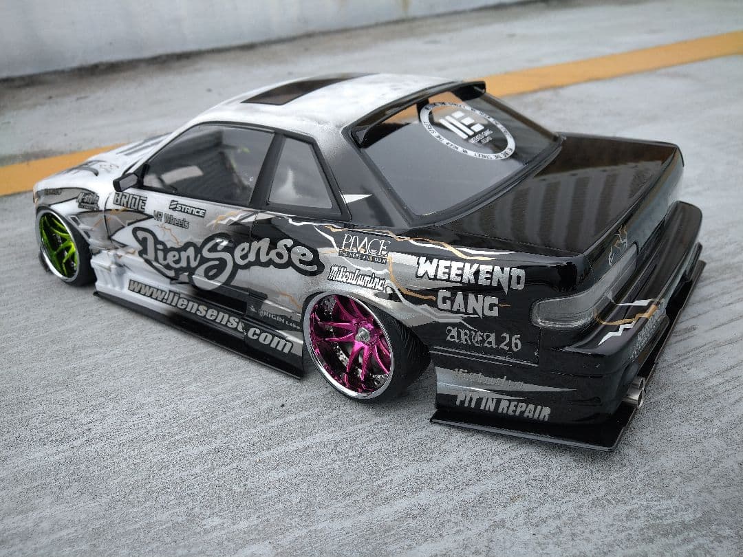 アディクション origin labo S13シルビア 新品ラジコンボディ - メルカリ