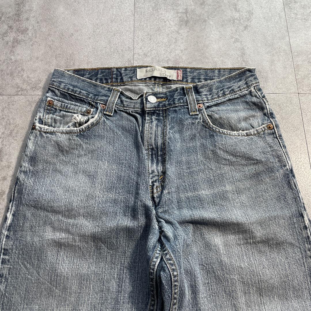 W30 L32】00s メキシコ製 levi's 569型 リーバイス 557 - メルカリ