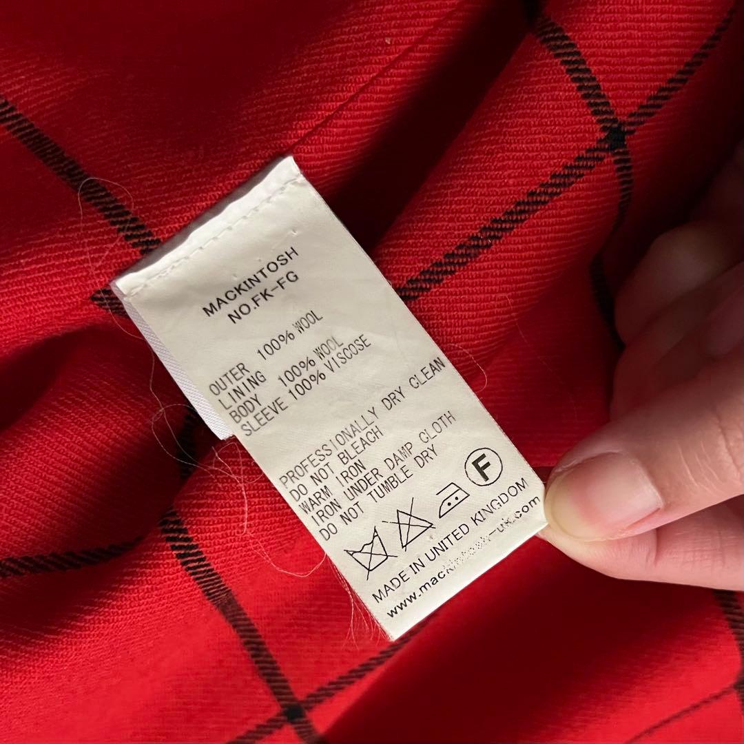 マッキントッシュ フォックスブラザーズ ステンカラーコート 42 XL