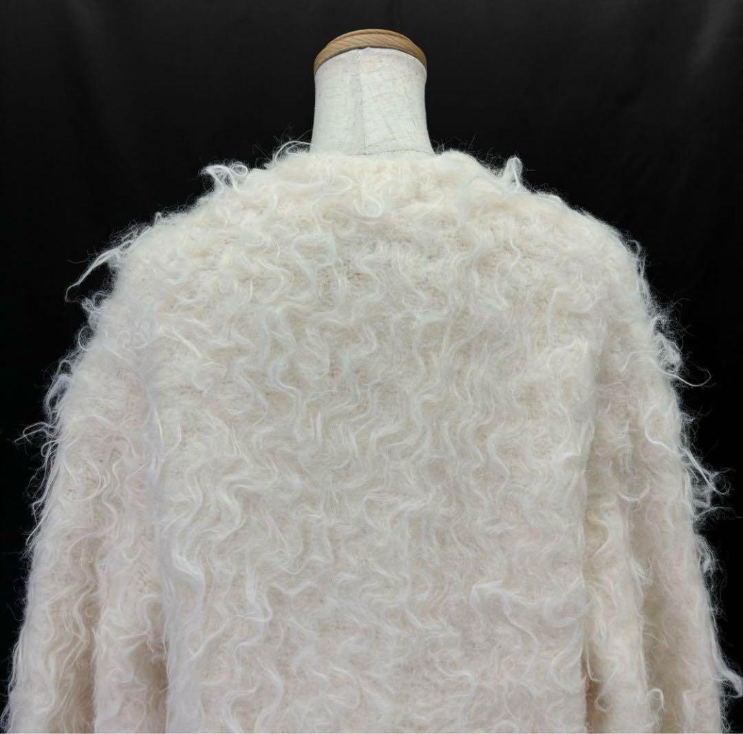 THE TOE】シャギーカーディガン - メルカリ