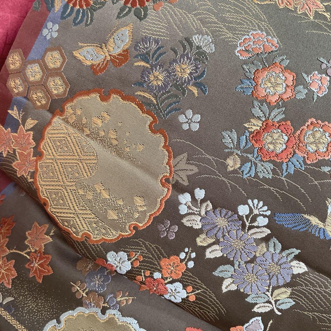 訪問着 フルセット 桧垣地紋 花丸紋 艶やか 着物 付け下げ I6 - メルカリ