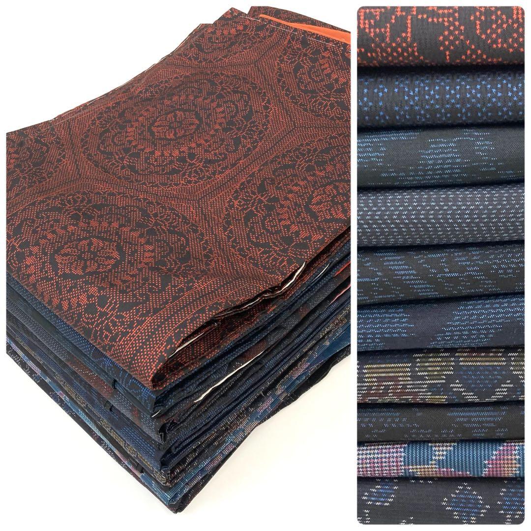 よこしん 様専用【TAMA屋】全て正絹全て本場大島紬 まとめ10点 TM2277