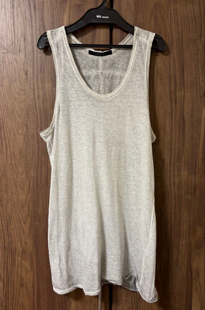 JULIUS ユリウス MA_JULIUS タンクトップ 1 JULIUS[ユリウス] / GORDINI / 859CUM6-D DESTROY TANK TOP デストロイ