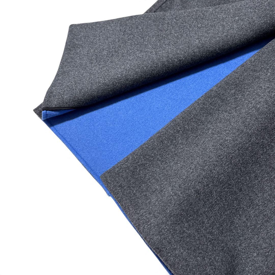 極美品✨️定価5.9万 エンフォルド ウールリバーノーカラーコート