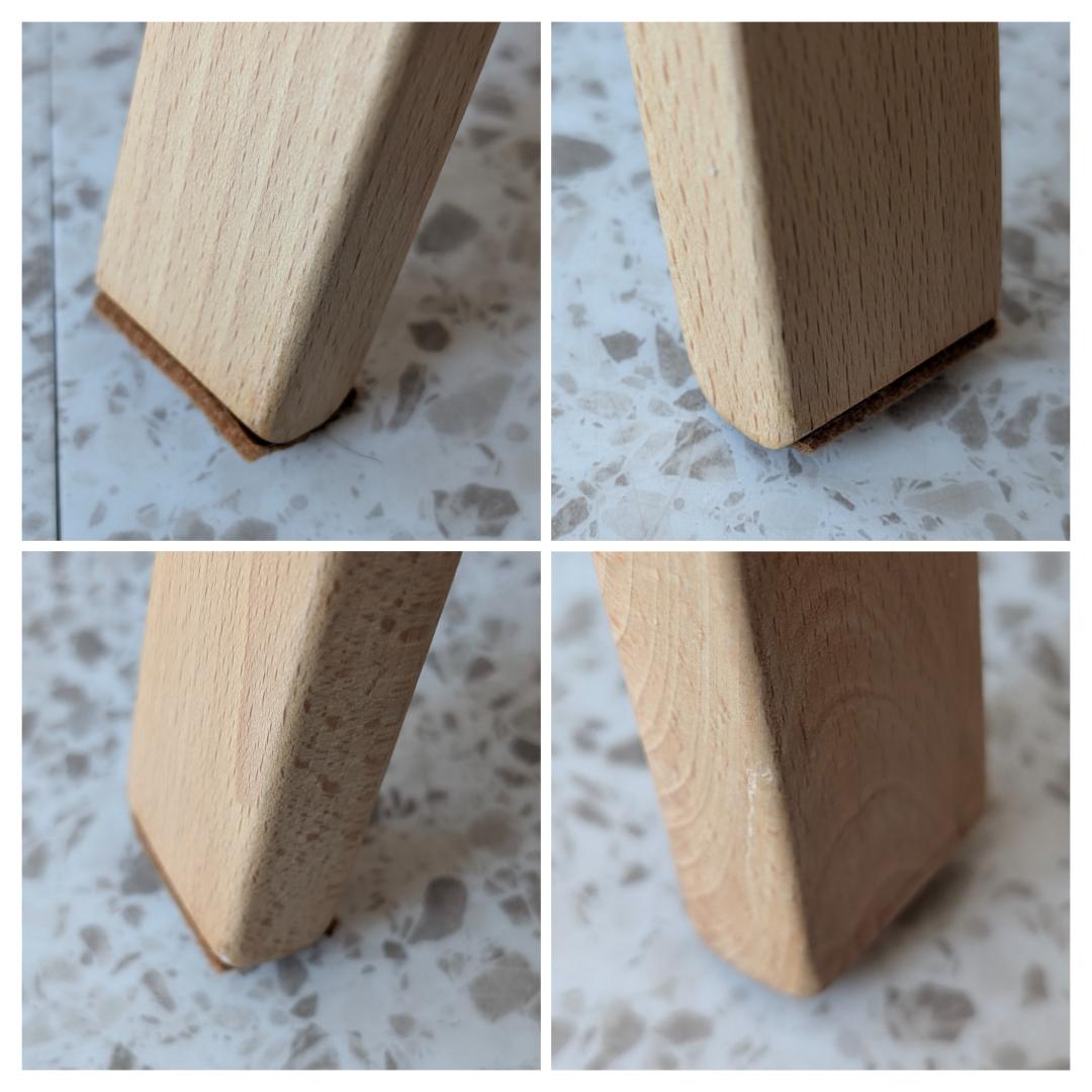 90s ビンテージ 無印 イタリア製 ブナ材 折りたたみチェア 2脚セット