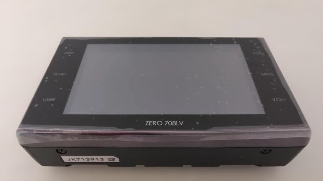 ZERO708LV！ コムテック レーダー探知機(リコール対策済) 動作良好