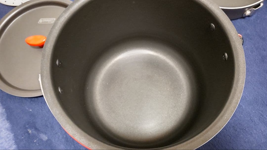 Coleman アルミクッカーコンボ フッ素コーティング キャンプで一度しか