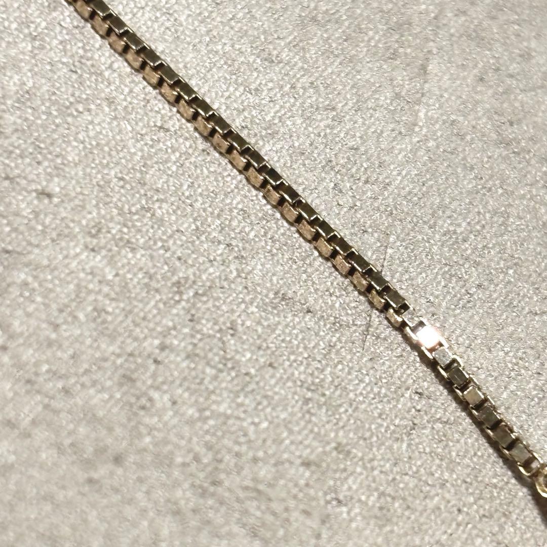 ete】 [ロウ] ベネチアンチェーン ブレスレット ロウブラウンゴールド