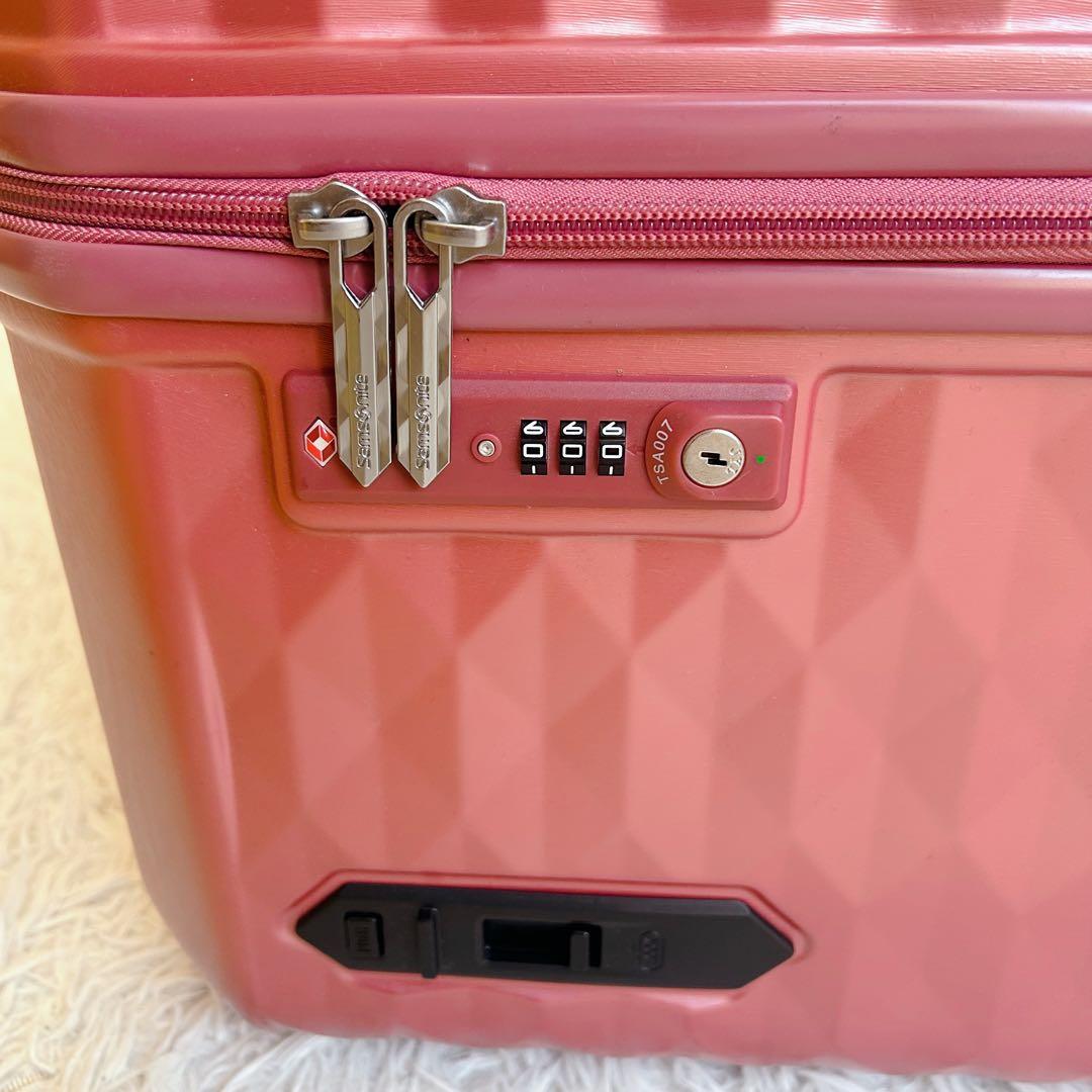 サムソナイトSamsonite ポリゴンスピナー ピンク 75/28 - メルカリ