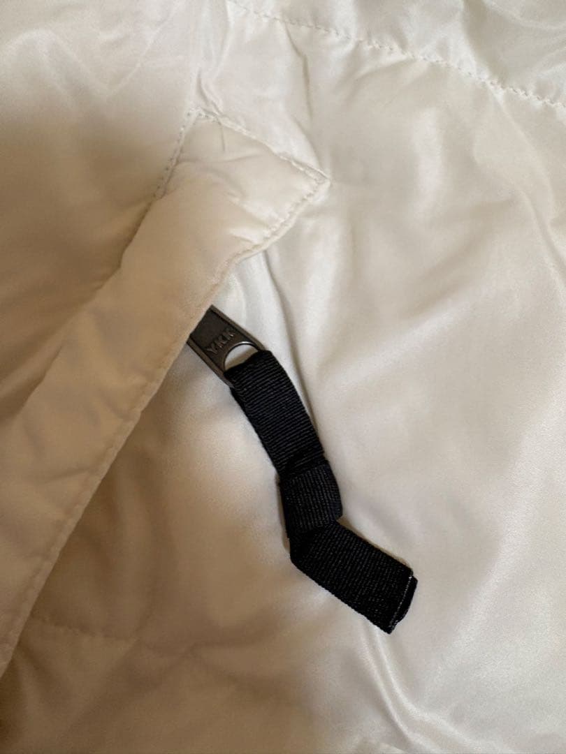 ノースフェイス HYBRID DOWN BALL レディースM 90 白黒 - メルカリ