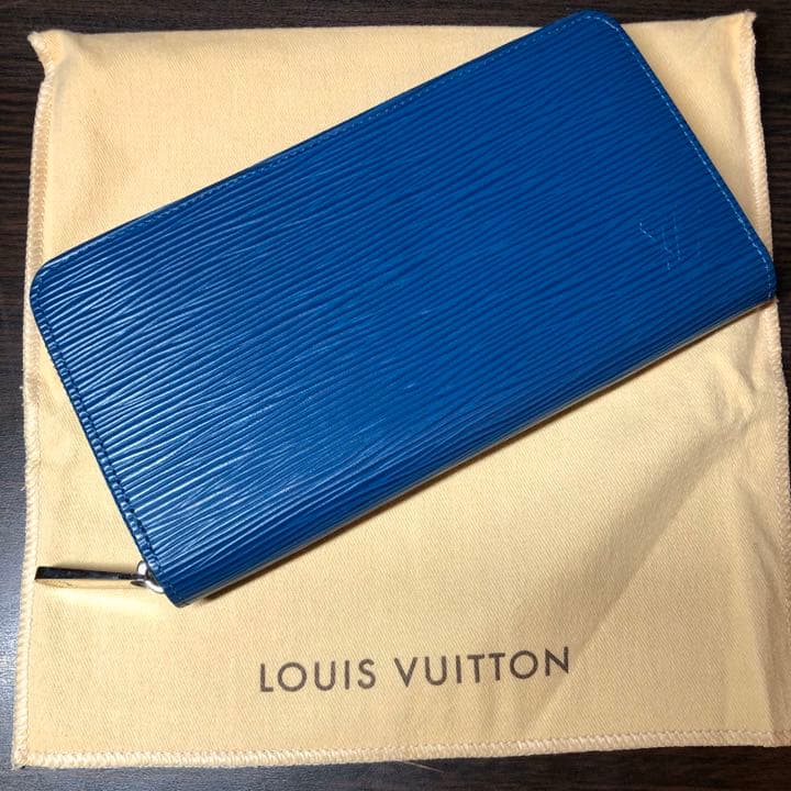 美品】ルイ ヴィトン エピ ジッピーウォレット 長財布 サフィール