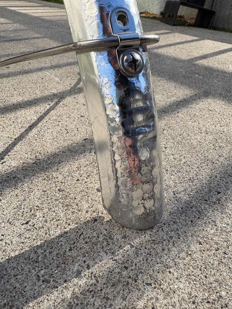 値下げ中)ビアンキ ミニベロ8 Lepre 泥除け 亀甲フェンダー - メルカリ