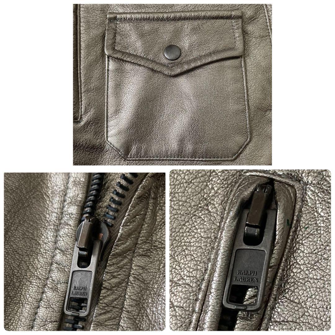 最高級ライン✨ラルフローレン パープルレーベル ゴートレザー