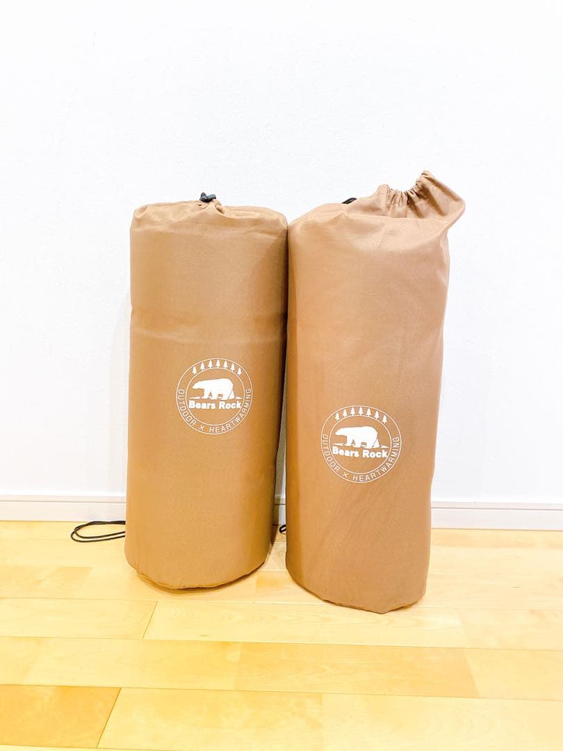 【Bears Rock】アウトドアスリーピングマット 2個セット Bears Rock（ベアーズロック） 車中泊 マット キャンピングマット