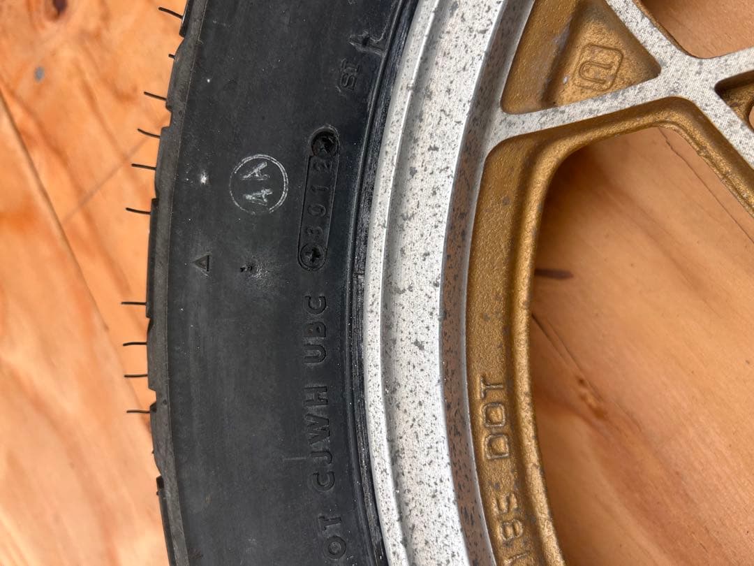 たつや様 前後2本 スズキ純正 エンケイ 星型キャスト リア ホイール