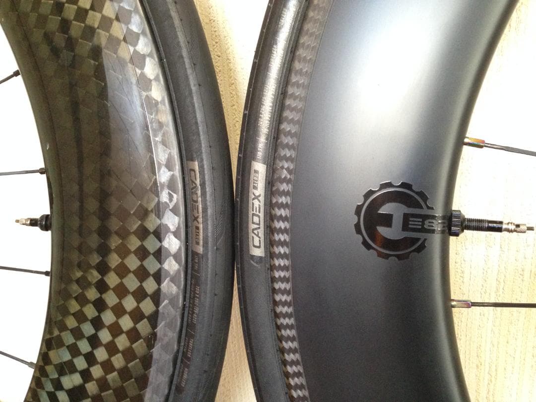 ELITE / T-Formula カーボンホイール ディープリム 前後セット - メルカリ