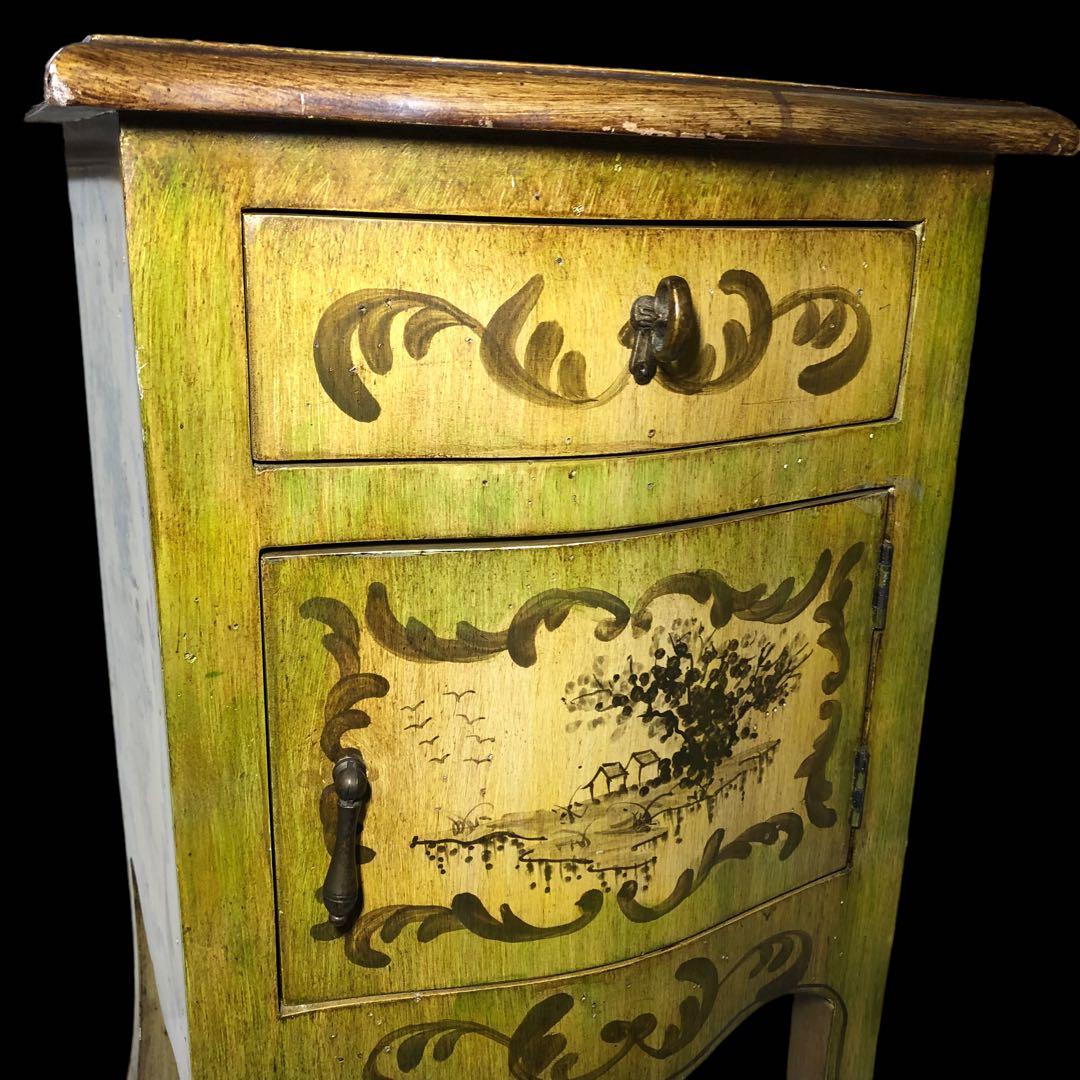 フランス アンティーク家具 花台 サイドテーブル 中古 フランス