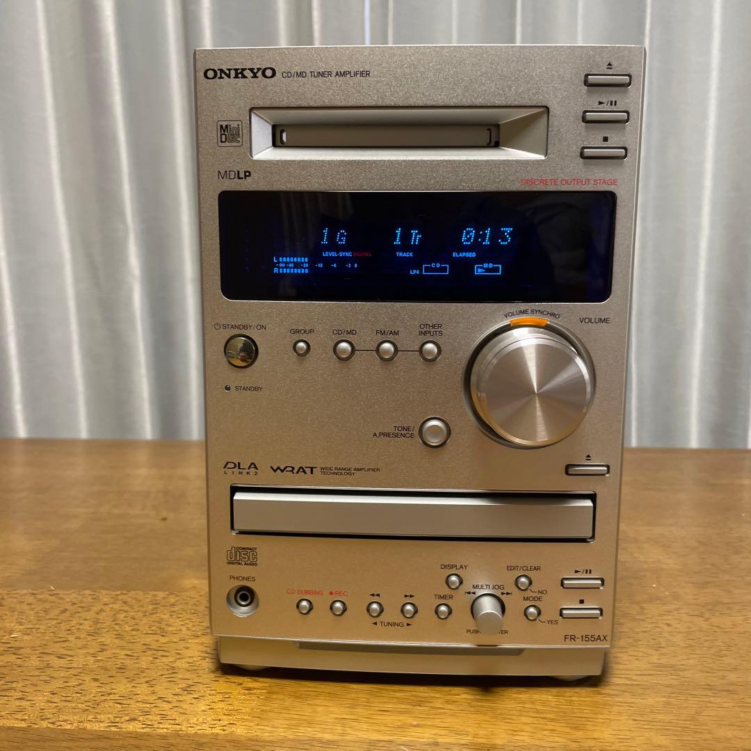 ONKYO CD/MD TUNER AMPLIFIER FR-115AX - メルカリ