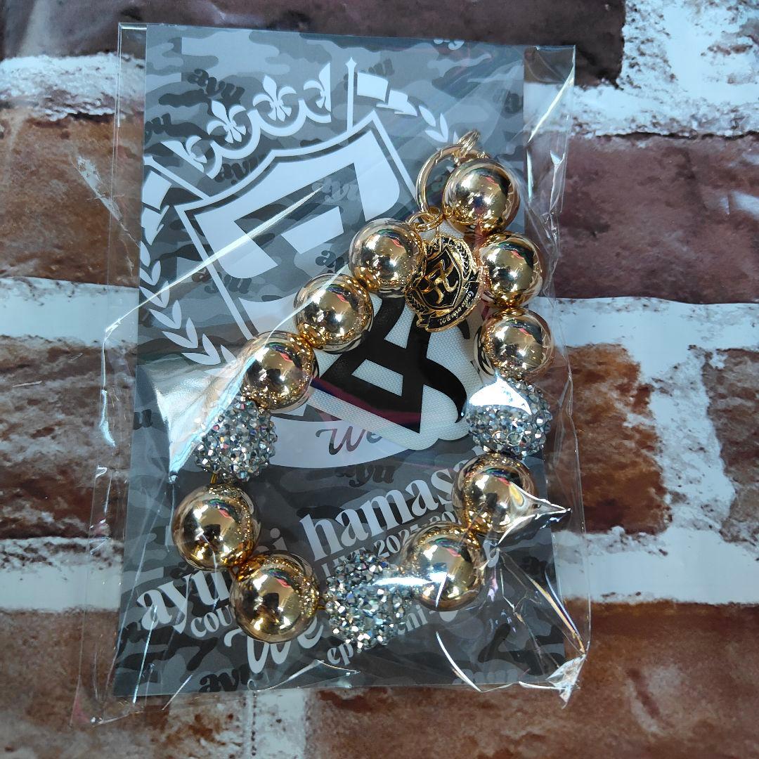 浜崎あゆみ カウコン2025 スマホストラップ ゴールド 金色 完売 新品未