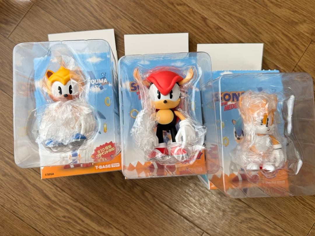 SONIC THE HEDGEHOG ブラインドBOX TOUMA ×3個 - メルカリ