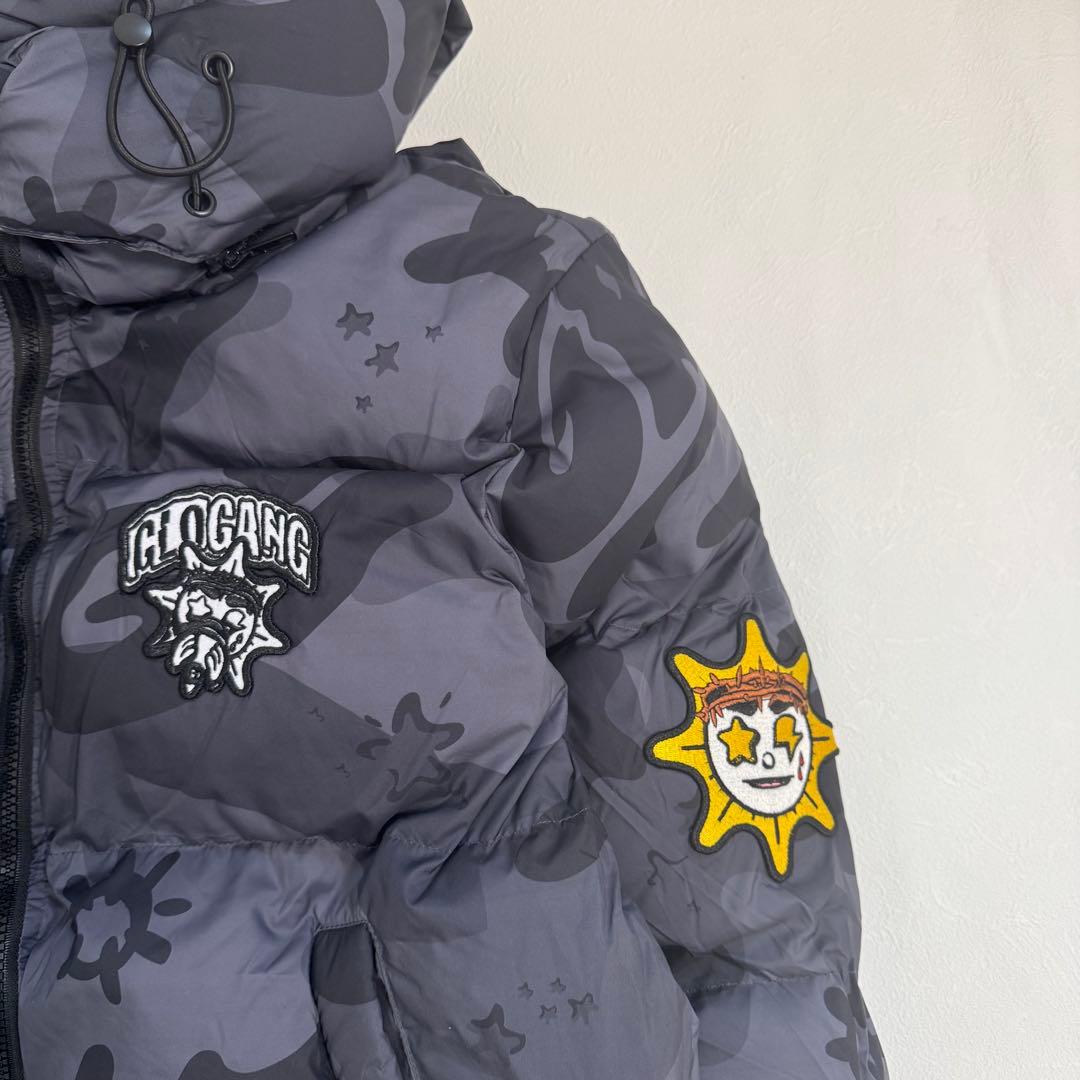 新品未使用 GLOGANG グローギャング 迷彩 ダウンジャケット S - メルカリ