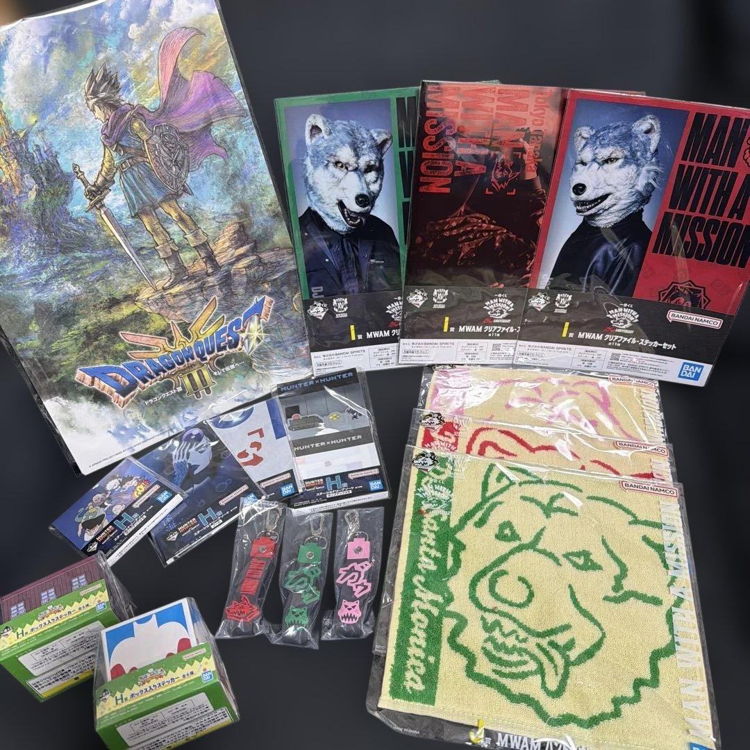 一番くじ 下位賞 ワンピース・ドラゴンボール・NARUTO他 計 300点以上