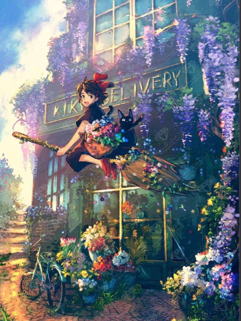 ダイアモンドアートクラブ 魔女の宅急便 - メルカリ