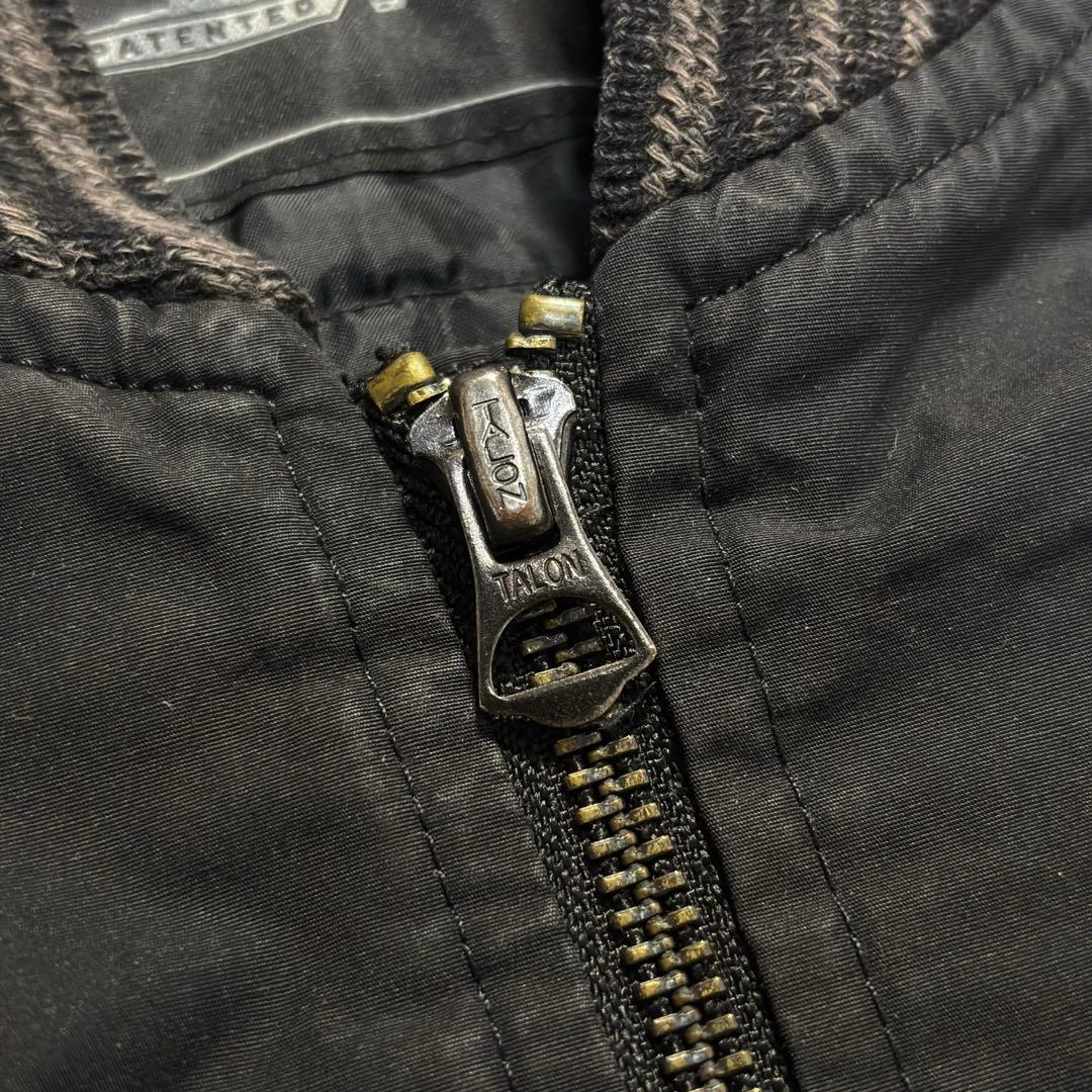 リーバイス MA-1 ボンバージャケット M 黒 サーモア中綿 タロンジップ