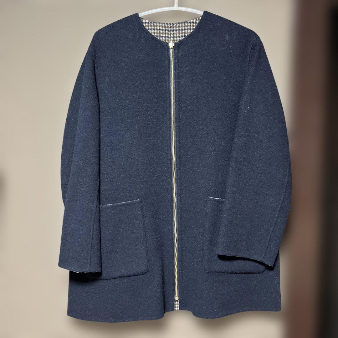 MACKINTOSH PHILOSOPHY ネイビー ロングコート 36 MACKINTOSH PHILOSOPHY マッキントッシュ フィロソフィー ロングコート